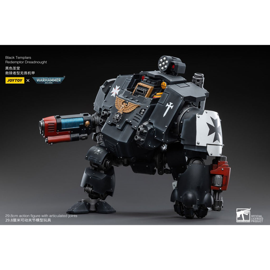 Joy Toy Warhammer 40,000 Black Templars Redemptor Dreadnought 1:18 Scale Action Figure