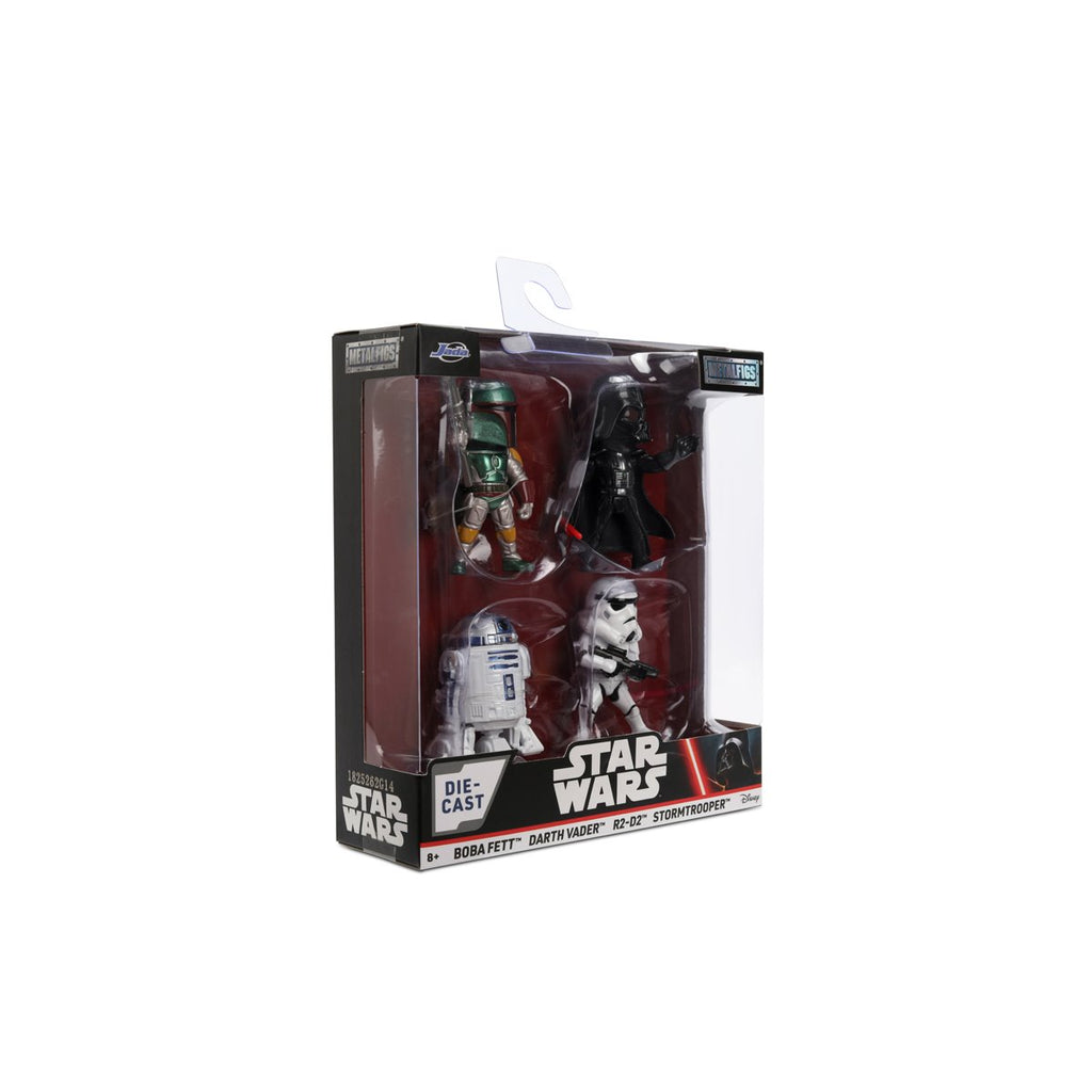 Star Wars Wave 1 MetalFigs 2 1/2-Inch Die-Cast Metal Mini-Figure 4-Pack