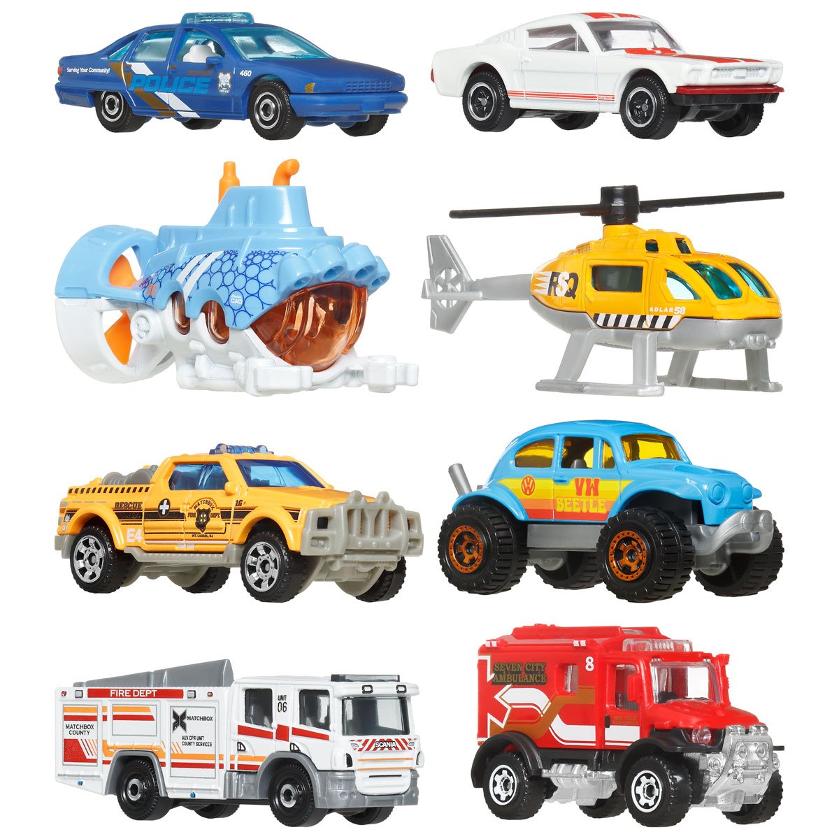 Matchbox 1:64 Scale 2026 Wave 4 Die-Cast Vehicle 8-Pack Case of 6