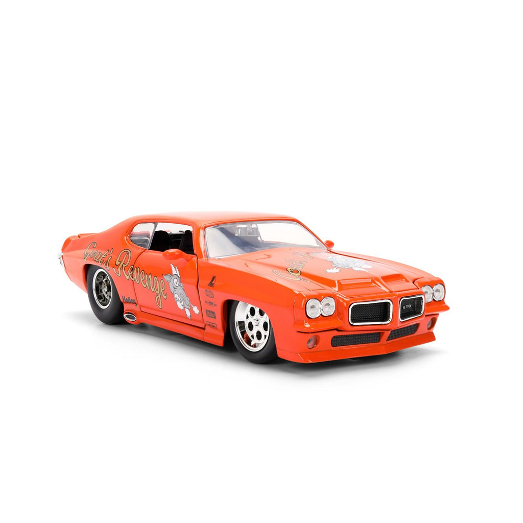 Bigtime Muscle 1971 Pontiac GTO Goat's Revenge 1:24 Scale Die-Cast Metal Vehicle
