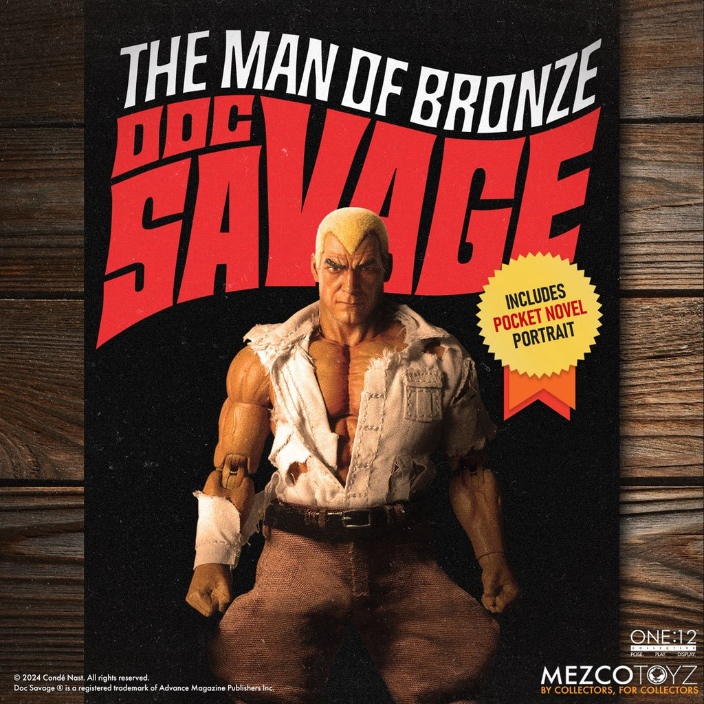 Doc Savage: The Man of Bronze Deluxe Edition One:12 Collective Action Figure