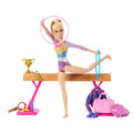 Barbie Gymnastics Playset and Doll with Blonde Hair