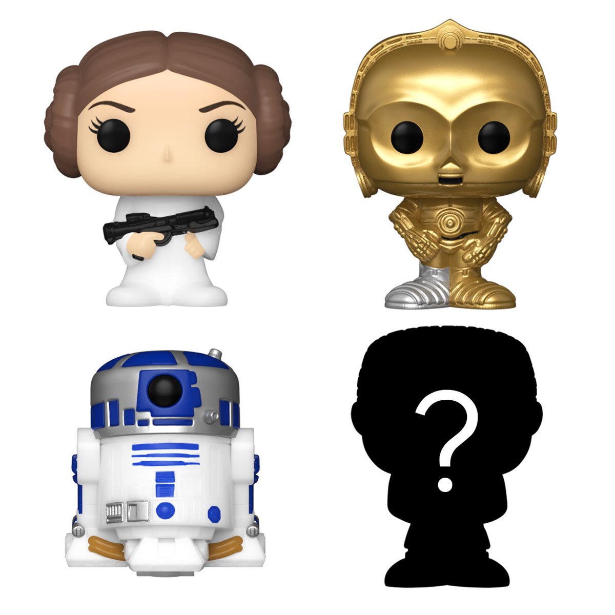 Star Wars Princess Leia Funko Bitty Pop! Mini-Figure 4-Pack