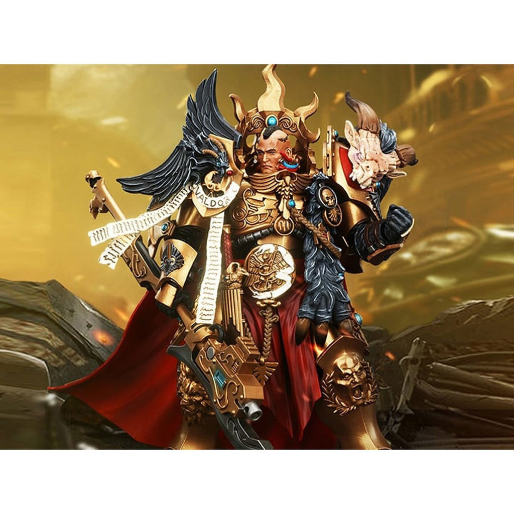 Joy Toy Warhammer The Horus Heresy Custodes Constantin Valdor 1:18 Scale Action Figure