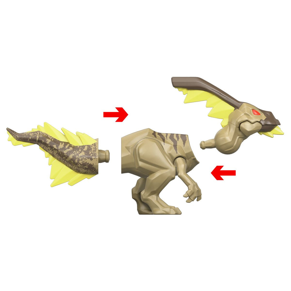 Jurassic World Mayhem Mix-Ups Action Figure Case of 3