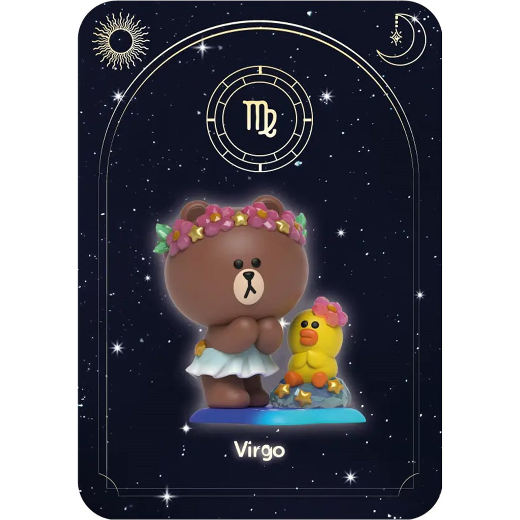 Line Friends x Kwistal Horoscope Series Primus Mini-Figure Display Tray of 6