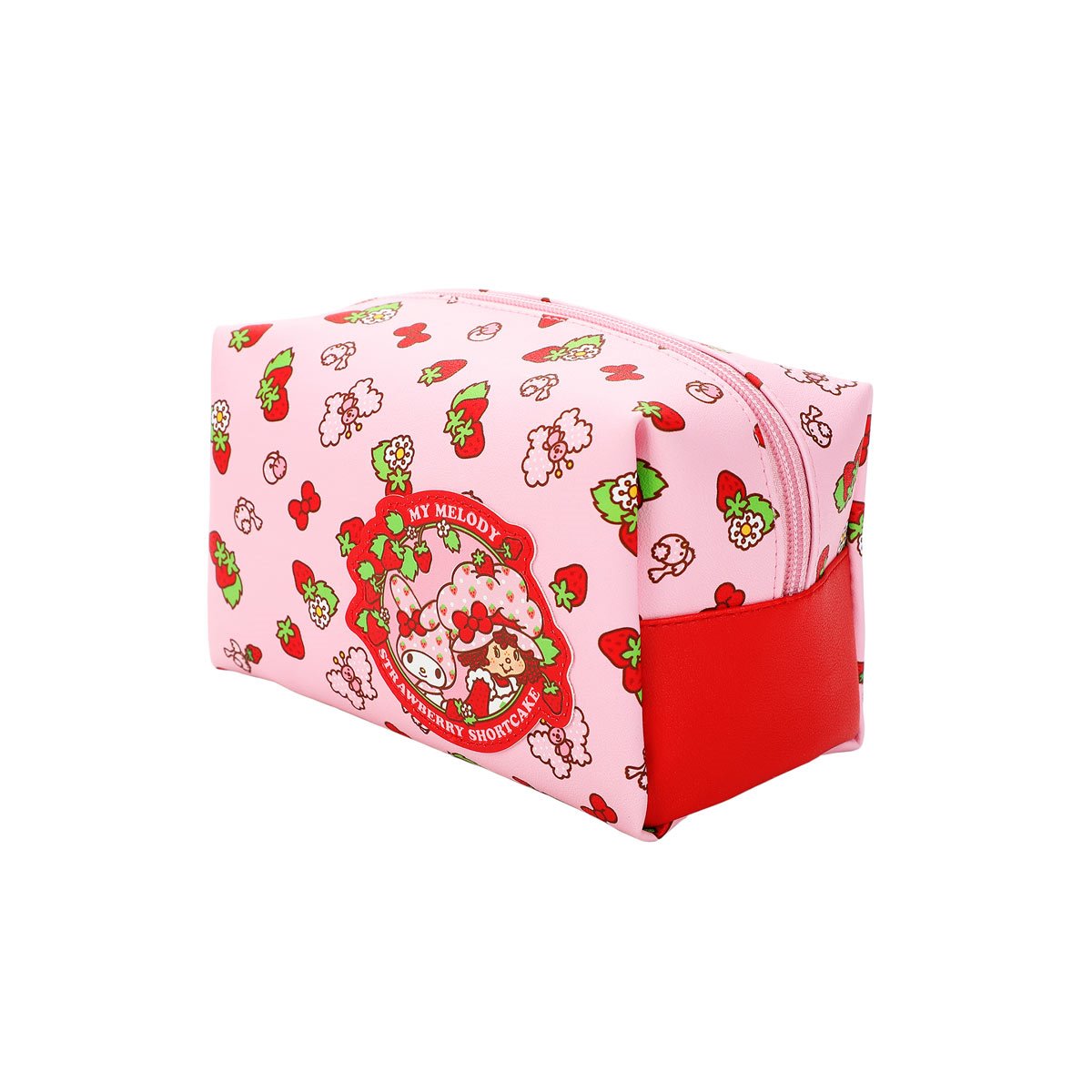Hello Kitty and Friends My Melody Strawberry Shortcake All Over Print Cosmetic Bag