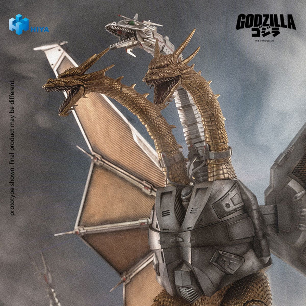 Godzilla vs. King Ghidorah 1991 Mecha King Ghidorah Exquisite Basic Series Action Figure