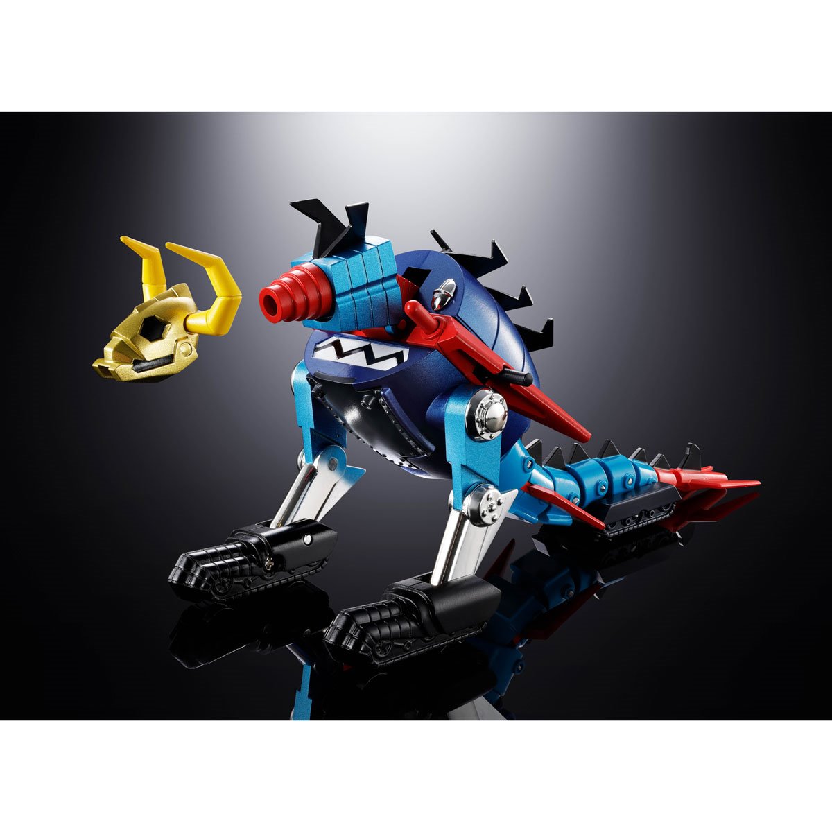 Dino Mech Gaiking Daikumaryu and Gaiking Chogokin Action Figure