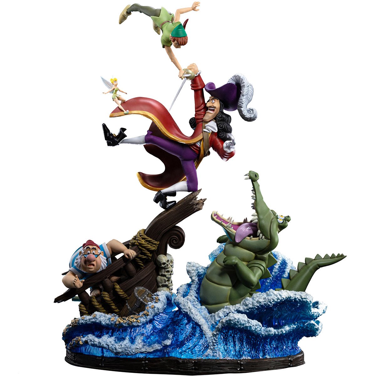 Peter Pan vs Hook Deluxe 1:10 Art Scale Limited Edition Statue