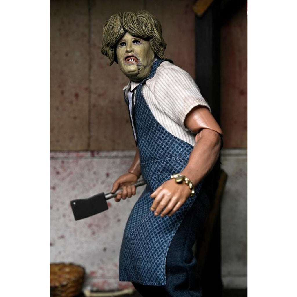The Texas Chainsaw Massacre Leatherface with Old Lady Mask 8-Inch Clothed Action Figure