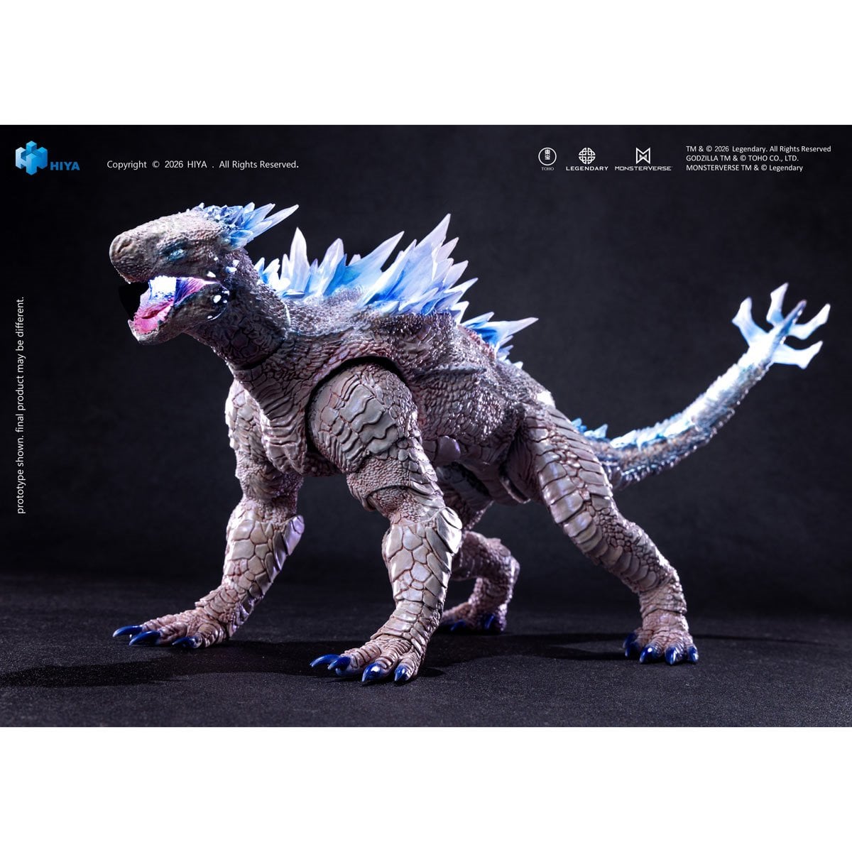 Godzilla x Kong: The New Empire Shimo Frost Bite Blast Exquisite Basic Plus Series None Scale 7-Inch Action Figure