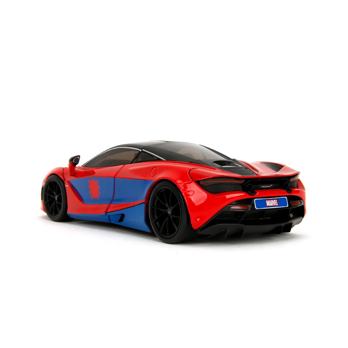 Hollywood Rides Marvel Spider-Man McLaren 720S 1:24 Scale Die-Cast Metal Vehicle with Spider-Man Figure