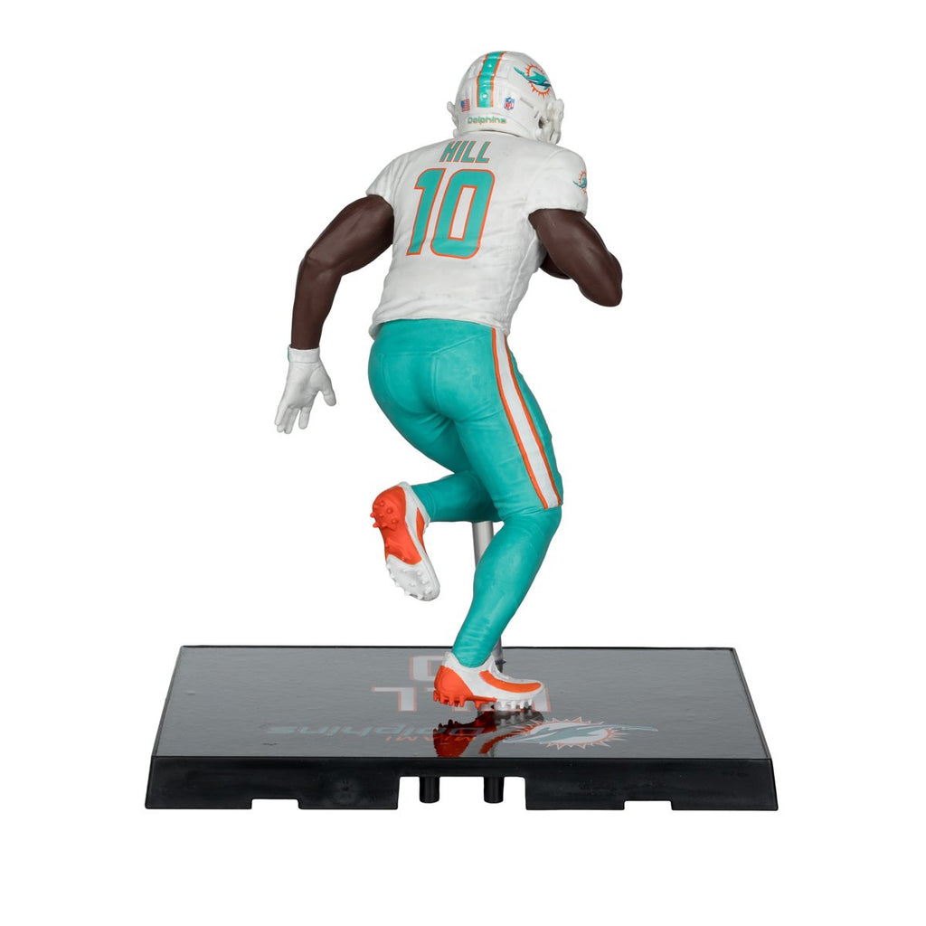 NFL SportsPicks 2025 Miami Dolphins Tyreek Hill Alternate Jersey 7-Inch Scale Posed Figure