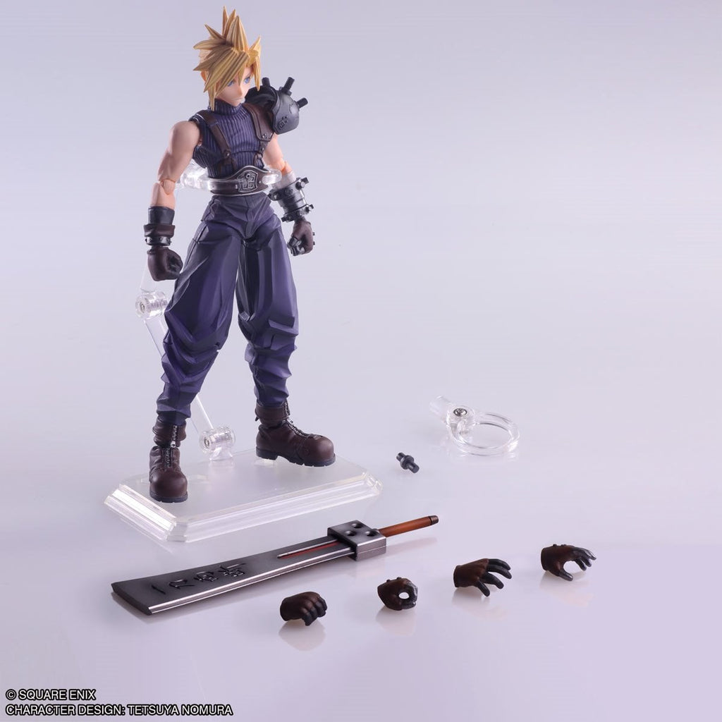 Final Fantasy VII Cloud Strife Hardedge Version Bring Arts Action Figure
