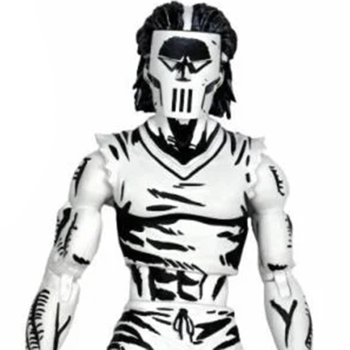 Teenage Mutant Ninja Turtles Mirage Comics Casey Jones Black & White Variant 7-Inch Scale Action Figure
