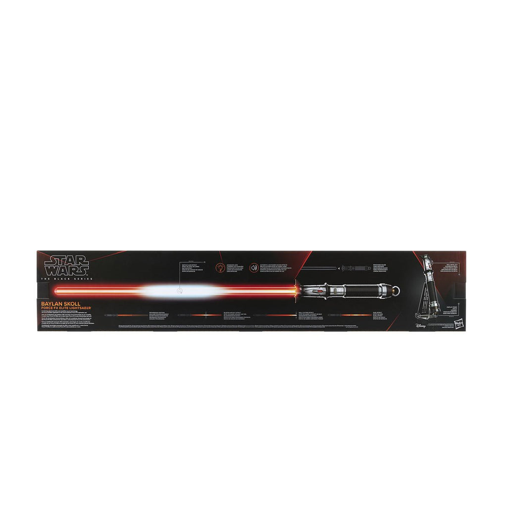 Star Wars The Black Series Baylan Skoll Force FX Elite Electronic Lightsaber