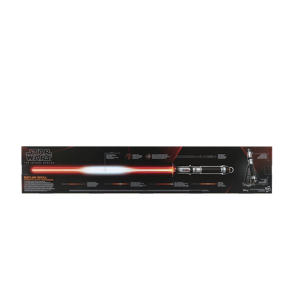 Star Wars The Black Series Baylan Skoll Force FX Elite Electronic Lightsaber