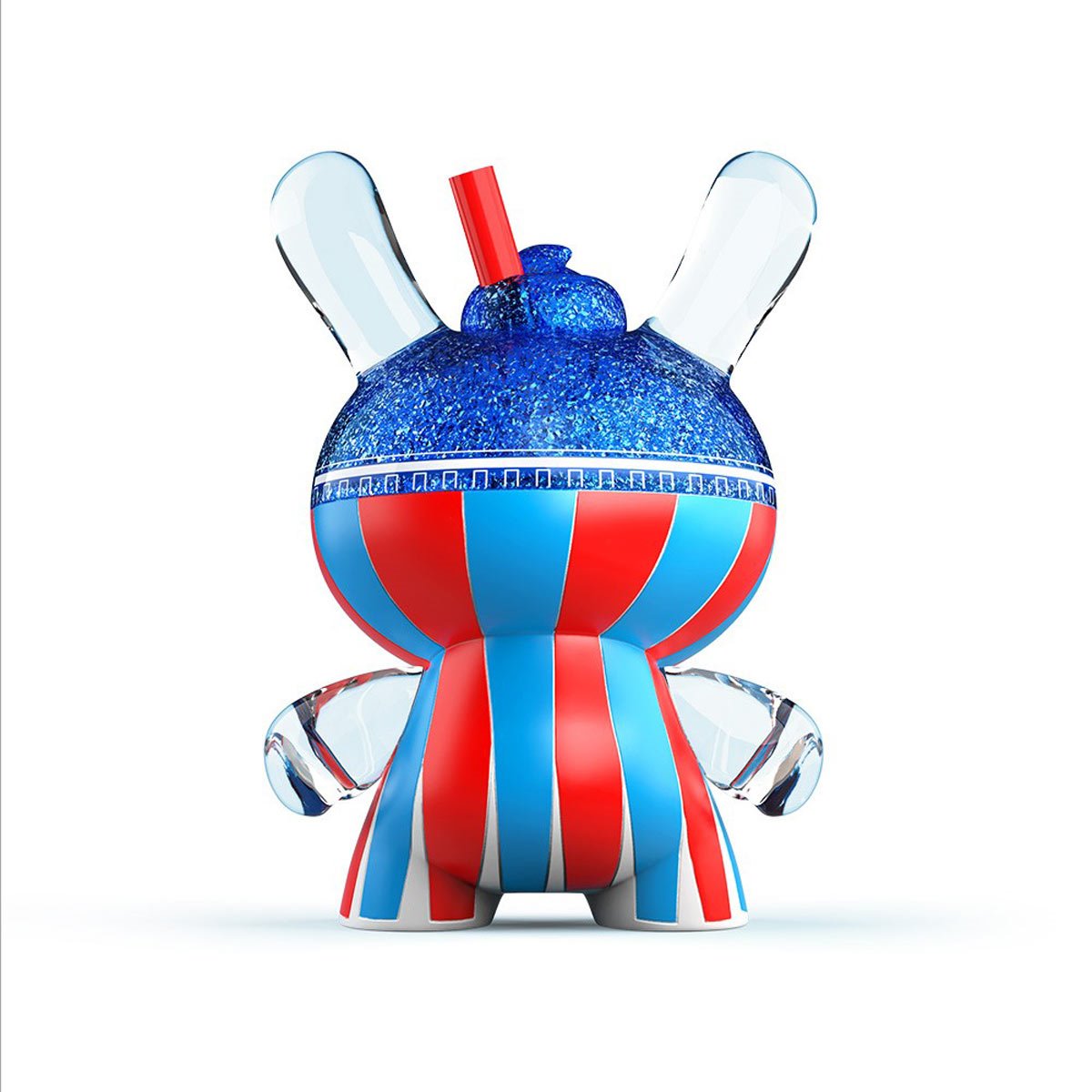 Kidrobot x ICEE Blue Raspberry ICEE 3-Inch Resin Dunny Art Statue