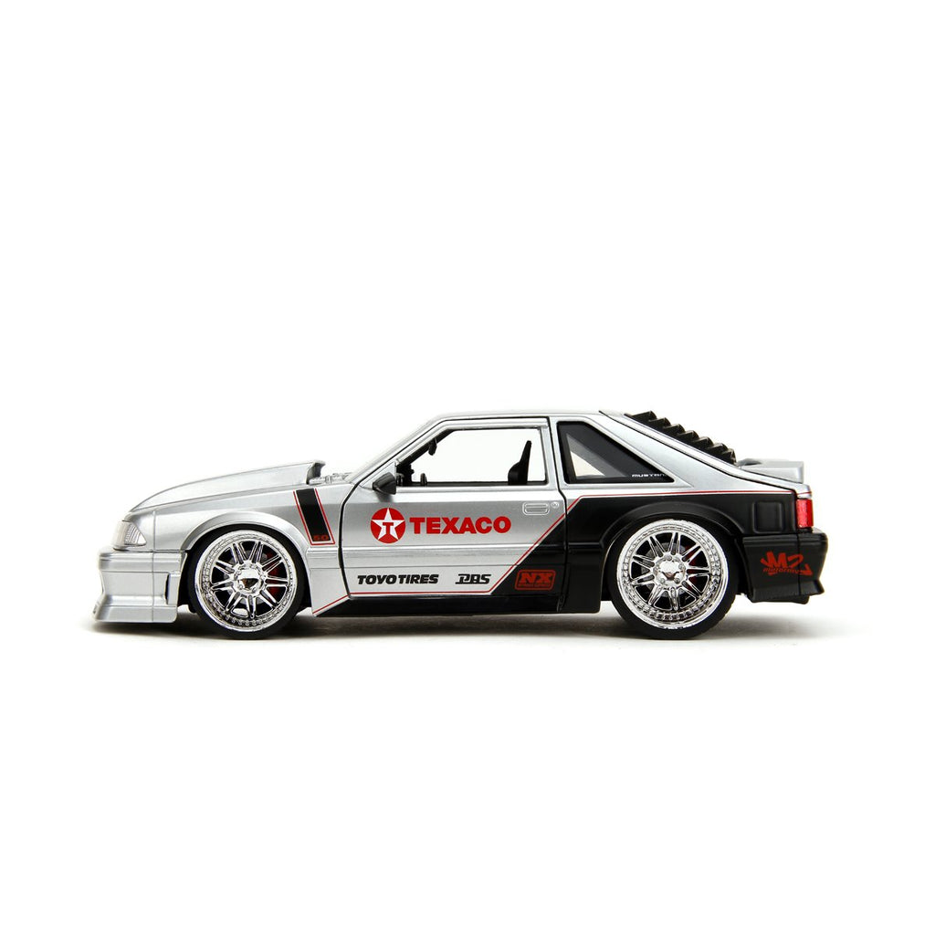 Bigtime Muscle 1989 Ford Mustang GT Texaco 1:24 Scale Die-Cast Metal Vehicle