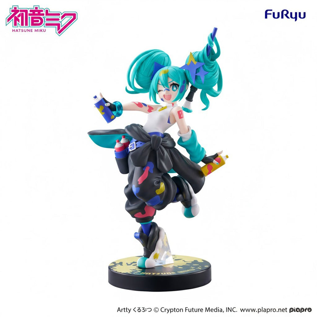 Vocaloid Hatsune Miku Paint Girl Another Color Muchute Statue