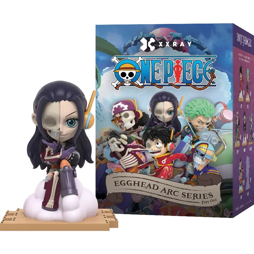 One Piece Series 9 Egghead Arc Edition Part 1 XXRAY Mini-Figure Display Tray of 6
