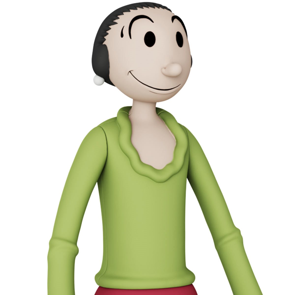 Popeye Power Stars Olive Oyl Retro 5-Inch Action Figure