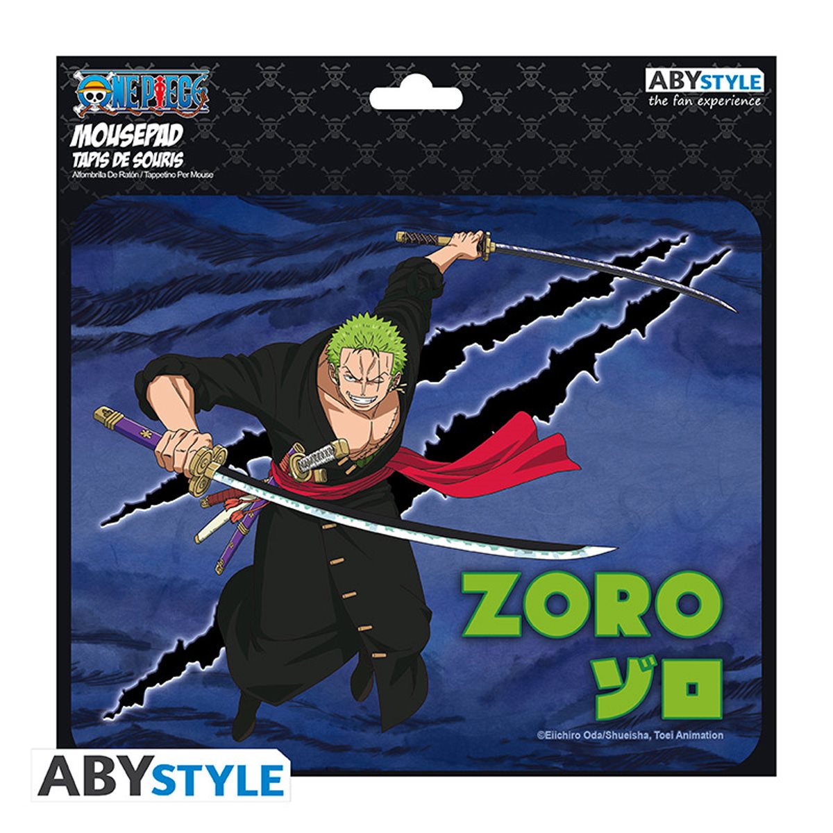 One Piece Roronoa Zoro Flexible Mousepad