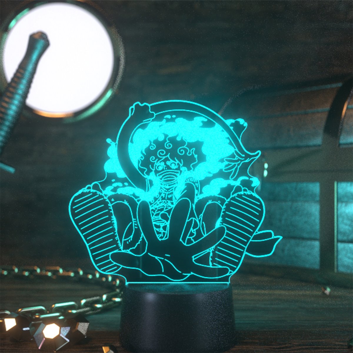 One Piece Luffy Gear 5 Otaku Lamp