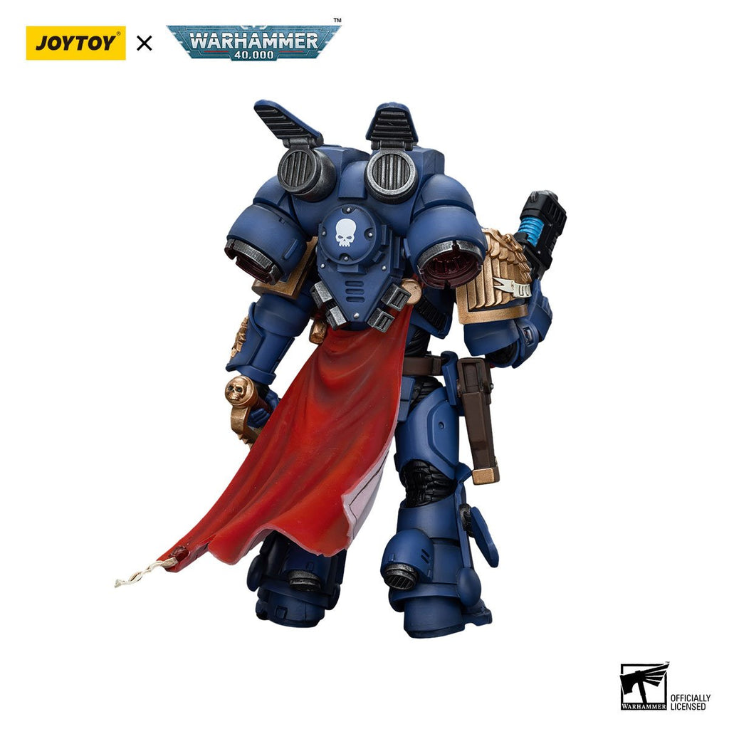 Joy Toy Warhammer 40,000 Ultramarines Captain with Jump Pack 1:18 Scale Action Figure