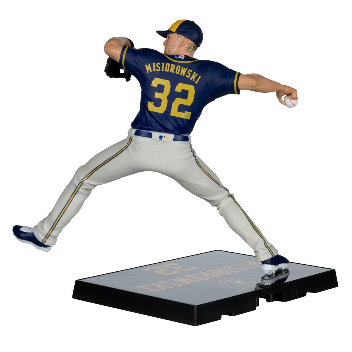 MLB SportsPicks Milwaukee Brewers Jacob Misiorowski 7-Inch Posed Figure