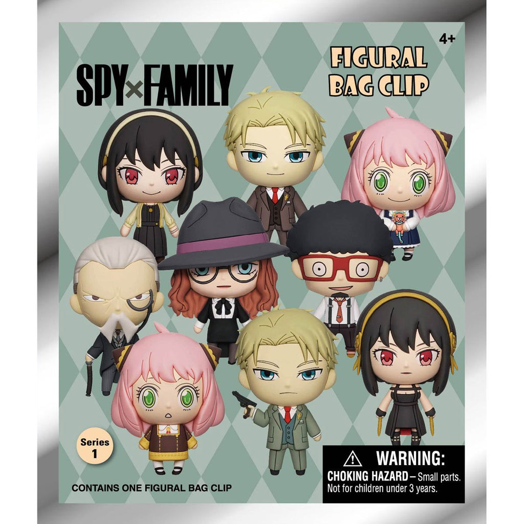 Spy x Family 3D Foam Bag Clip Display Case of 24