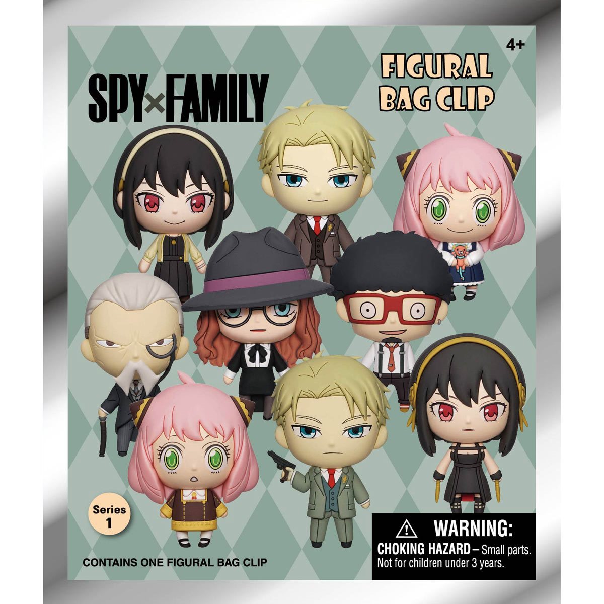 Spy x Family 3D Foam Bag Clip Display Case of 24