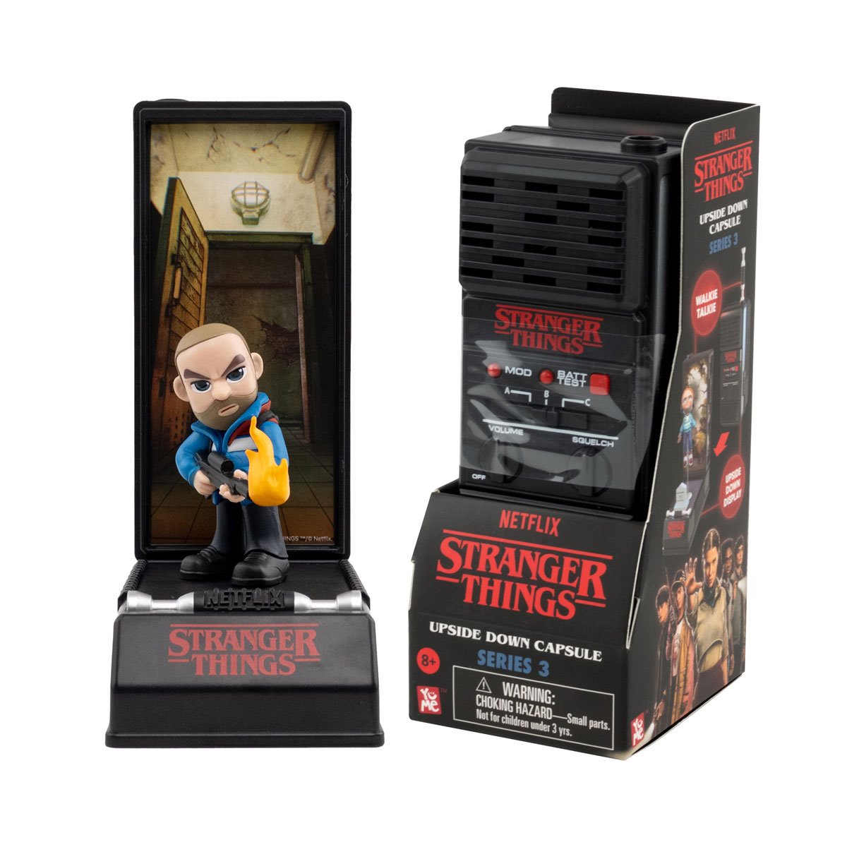 Stranger Things Upside Down Walkie-talkie Capsule Series 3 Blind-Box Mini-Figure Case of 8