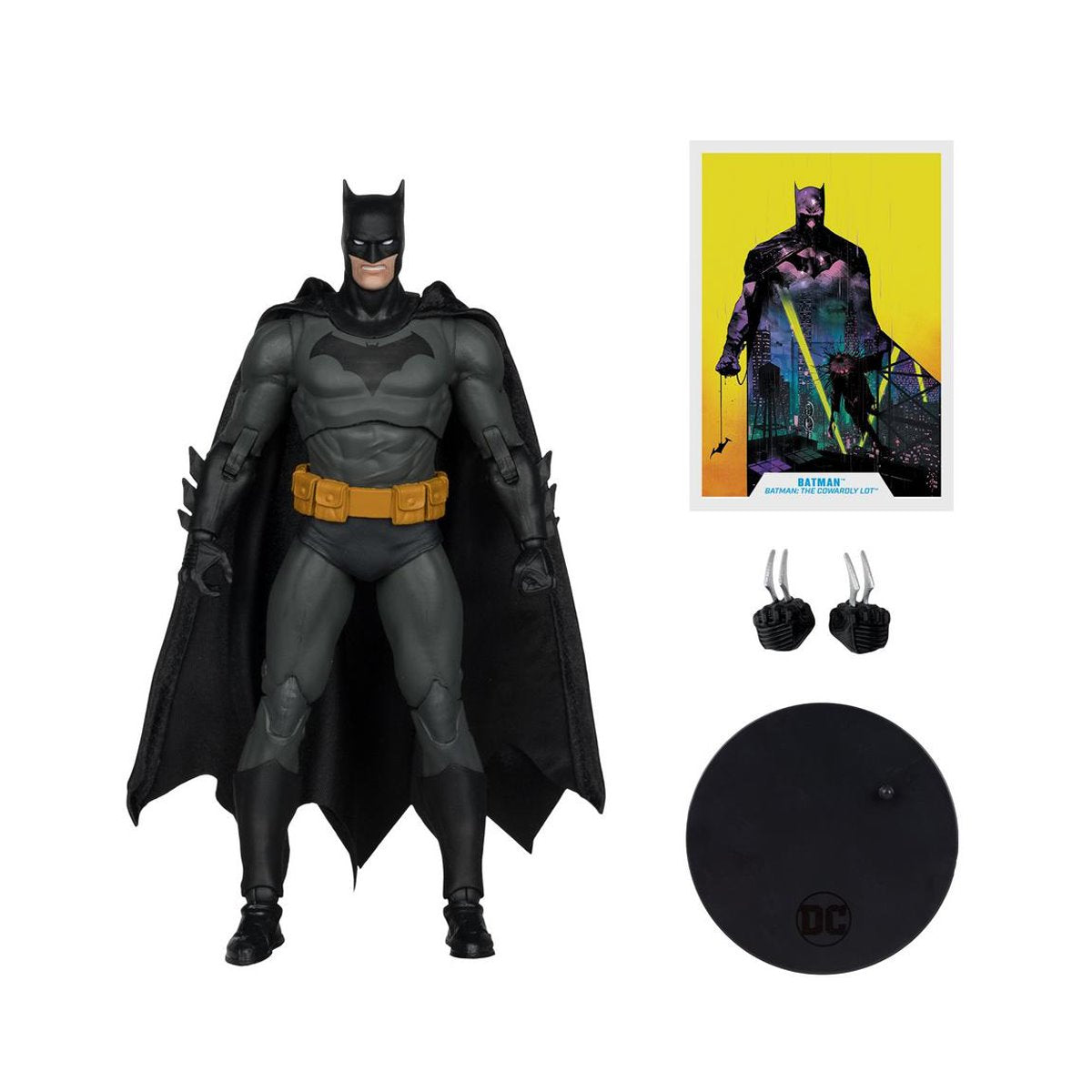 DC Multiverse Batman Wave 4 Batman Cowardly Lot 7-Inch Action Figure - Red Platinum