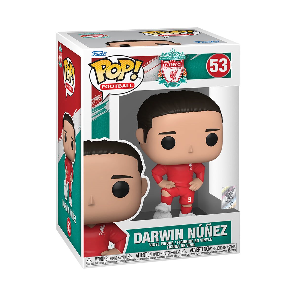 Soccer LFC Darwin Nunez Funko Pop! Vinyl Figure #53