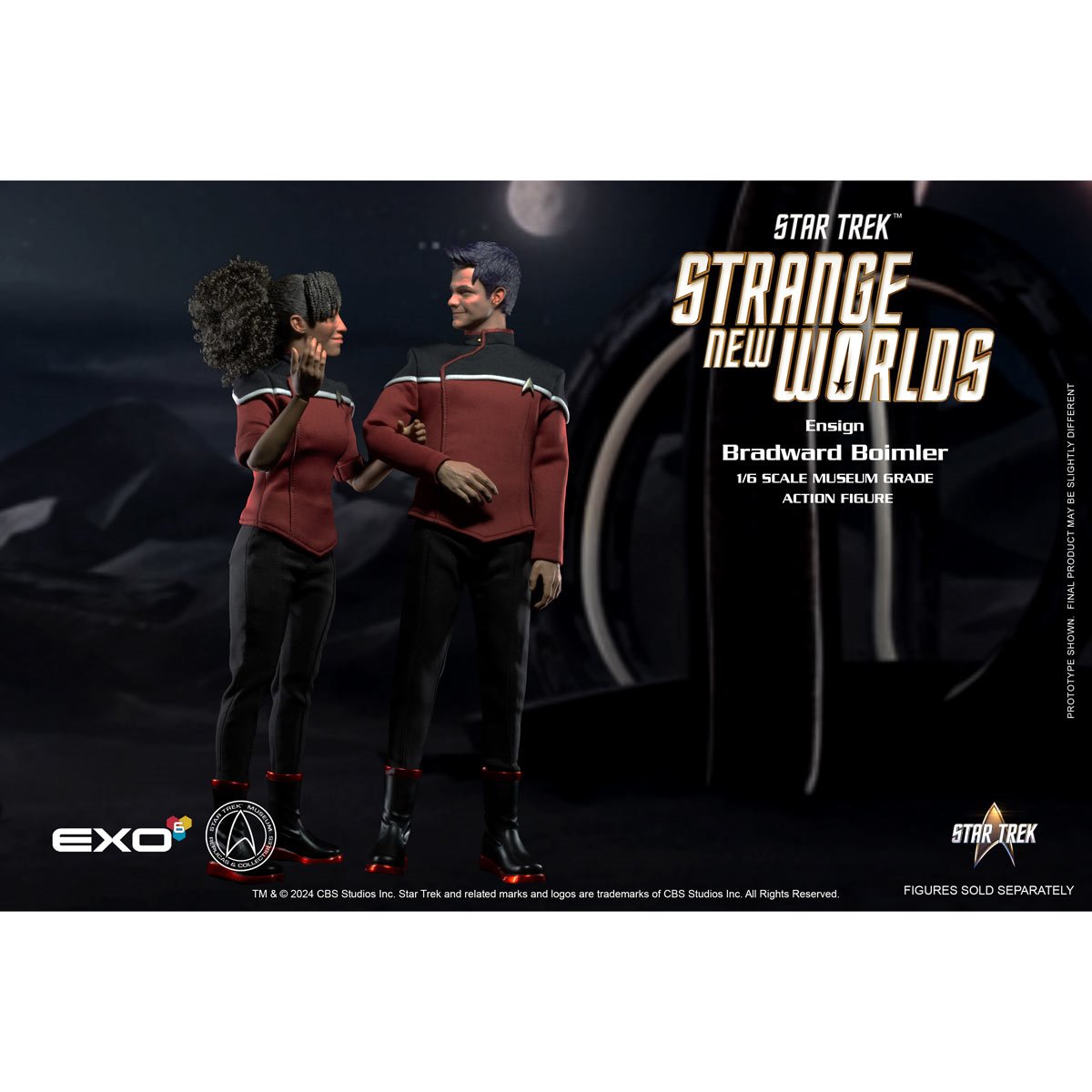 Star Trek: Strange New Worlds Ensign Brad Boimler 1:6 Scale Action Figure