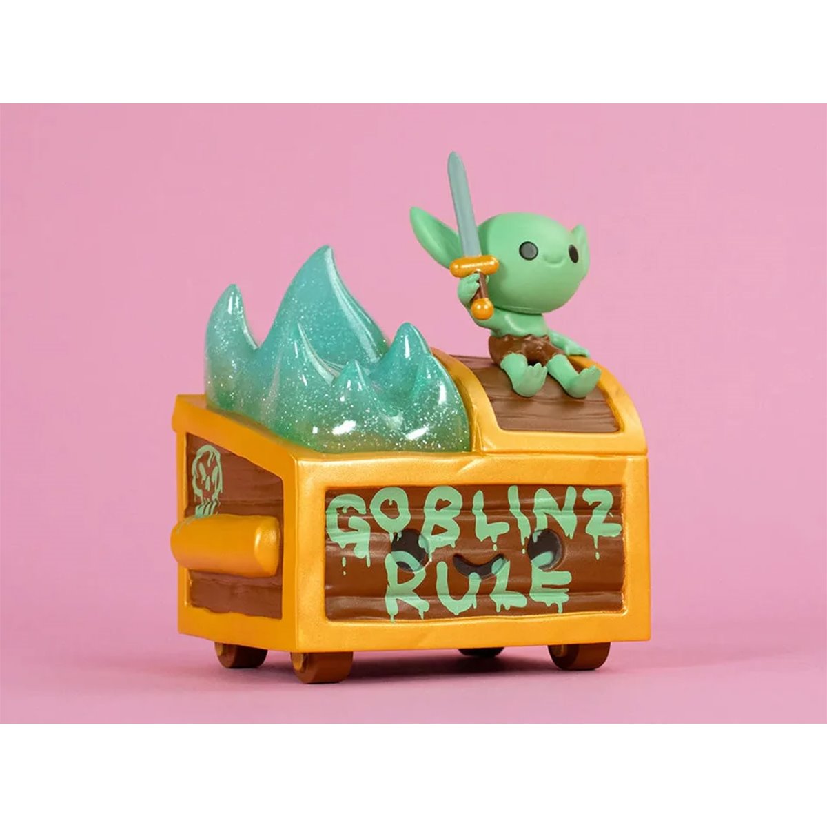 Dumpster Fire Goblin Party Limited Edition Vinyl Figure