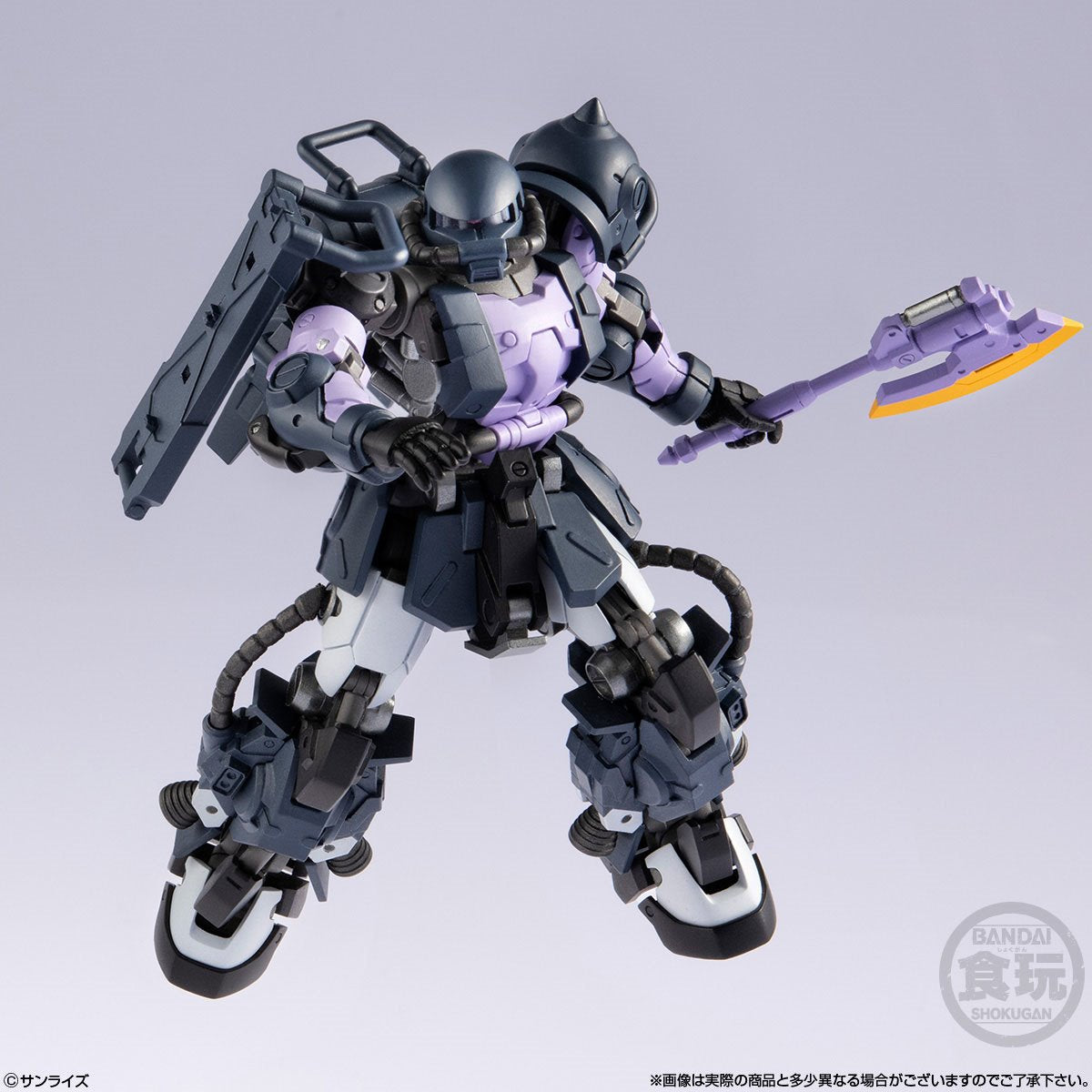 Gundam Artifact PRO Zaku II High Mobility Type Black Tri-Stars Custom Action Figure