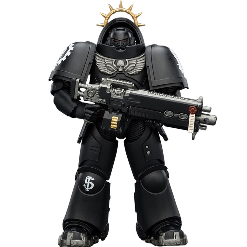 Joy Toy Warhammer 40K Space Marines Game Edition Iron Hands Intercessor Bolt Rifle & Pistol 1:18 Scale Action Figure