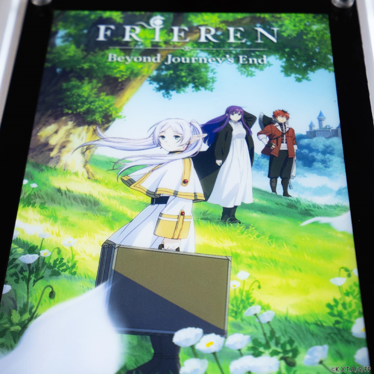 Frieren: Beyond Journey's End Frieren, Fern, and Stark LED Poster