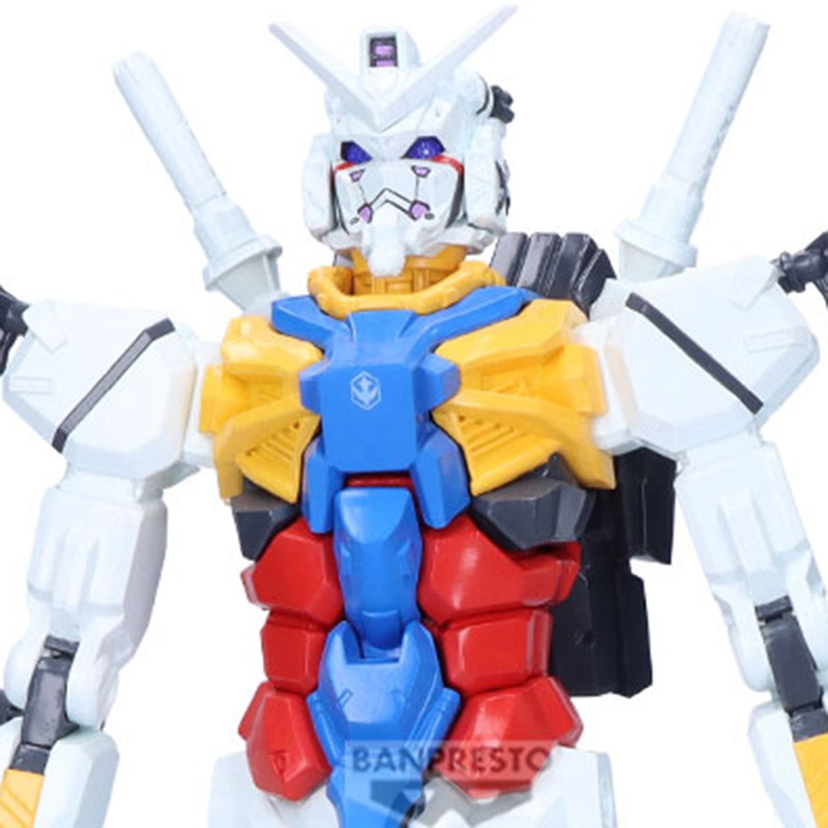 Mobile Suit Gundam GQuuuuuuX Genkai Toppa White Gundam Statue