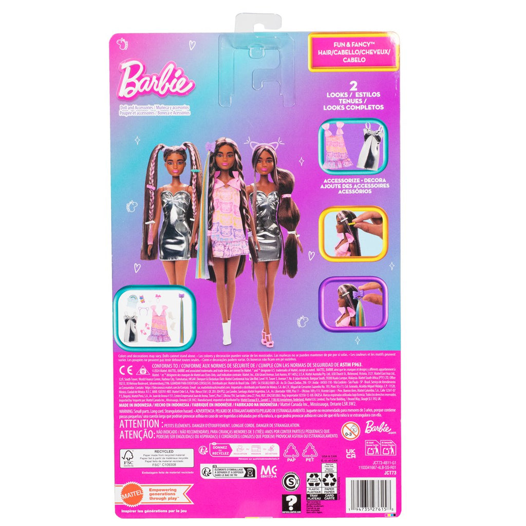 Barbie Fun and Fancy Doll with Brown Hair