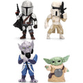 Star Wars Wave 2 The Mandalorian & Grogu MetalFigs 2 1/2-Inch Die-Cast Metal Mini-Figure 4-Pack