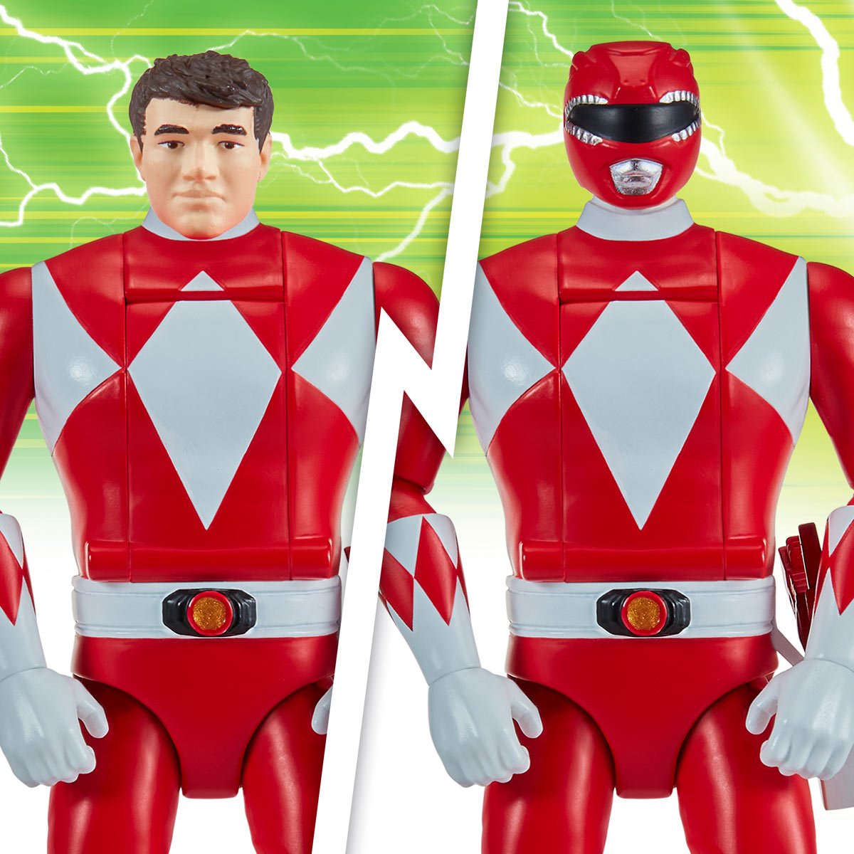 Mighty Morphin Power Rangers: Re-Ignition Auto Morphin Red Ranger Action Figure