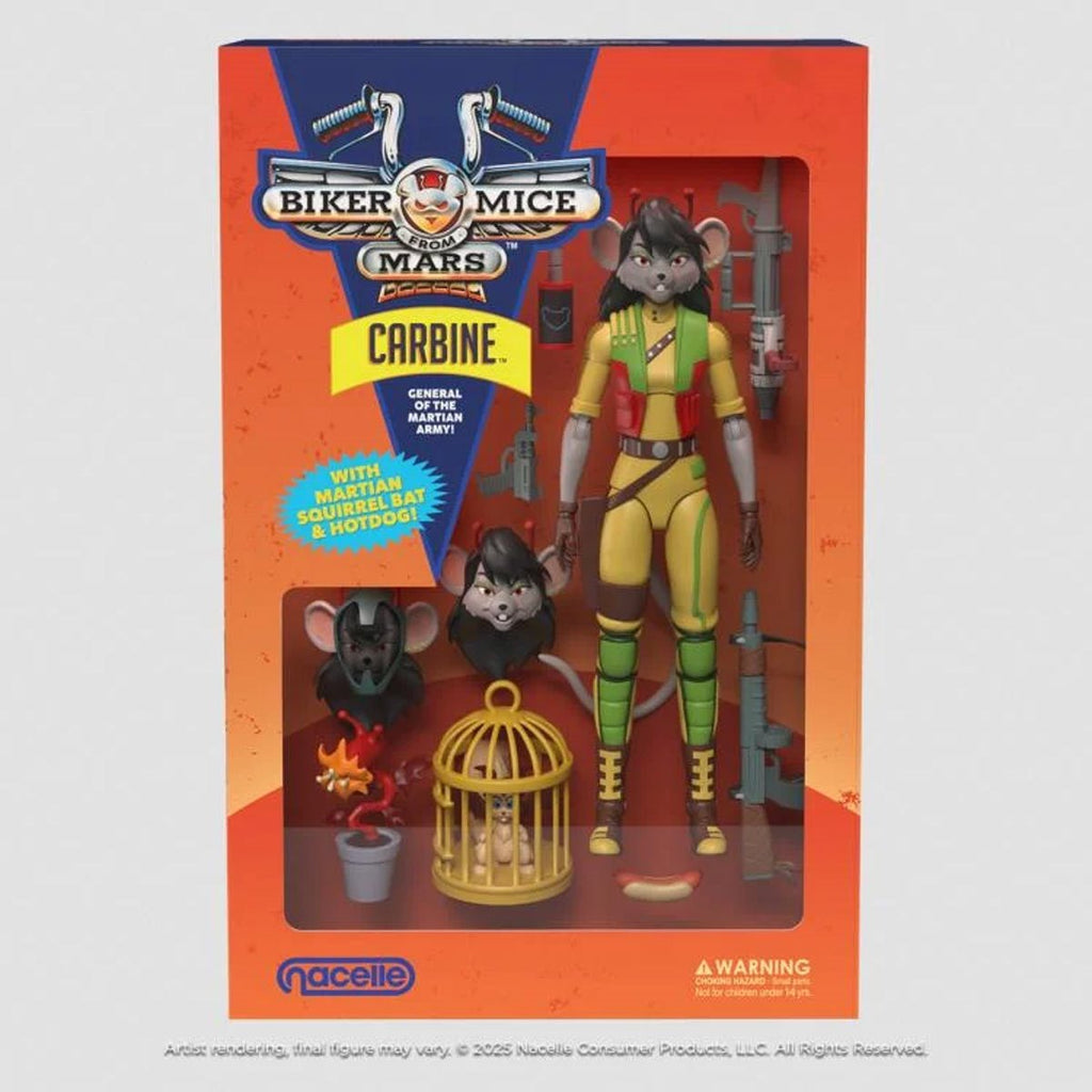 Biker Mice from Mars Wave 2 Carbine 7-Inch Scale Action Figure