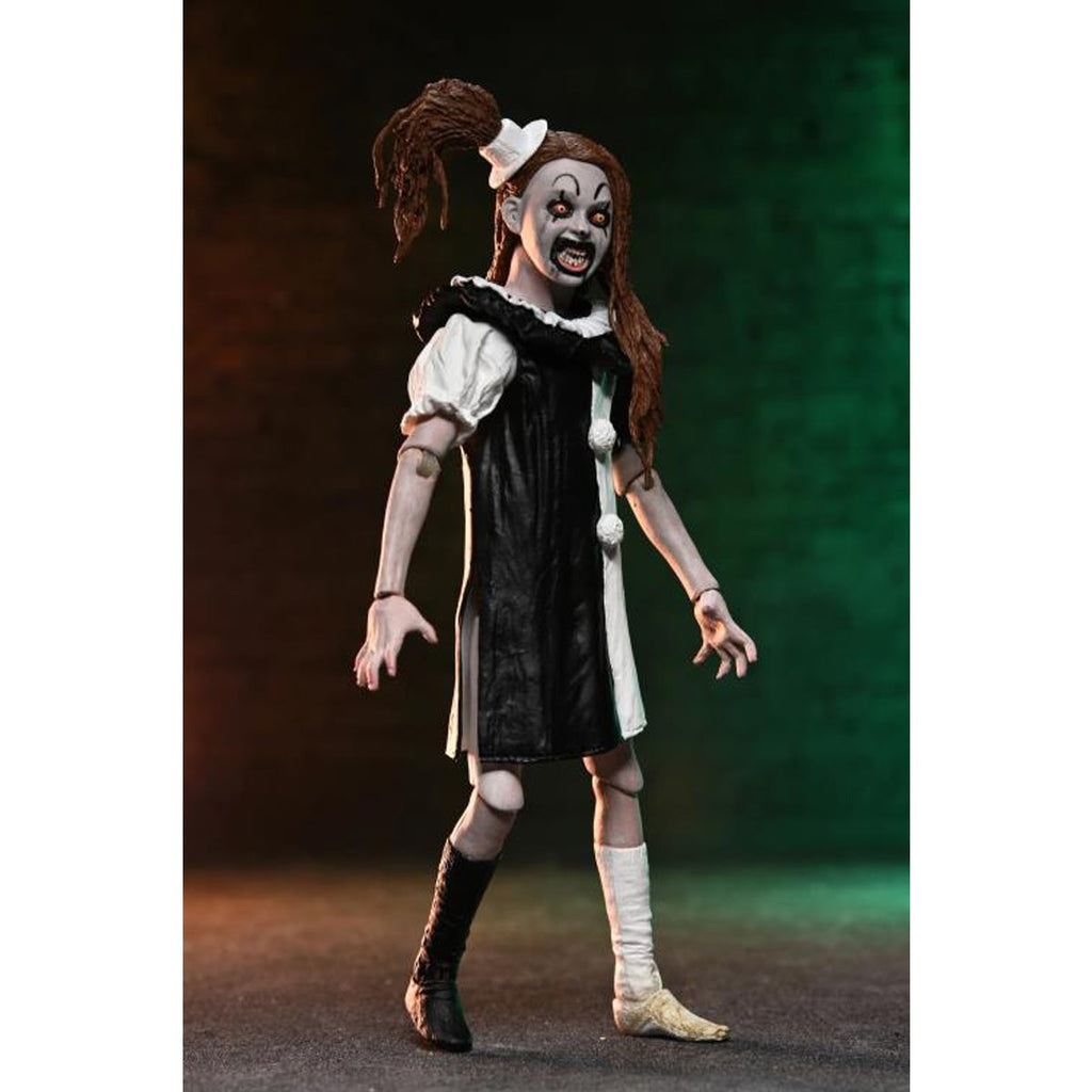 Terrifier 2 Ultimate Art the Clown and Little Pale Girl 7-Inch Scale Action Figure 2-Pack