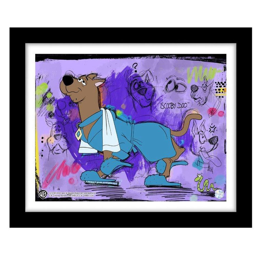 Scooby-Doo A Night of Fright is No Delight #1103 Animation Cel Artist Edition Framed Art Print