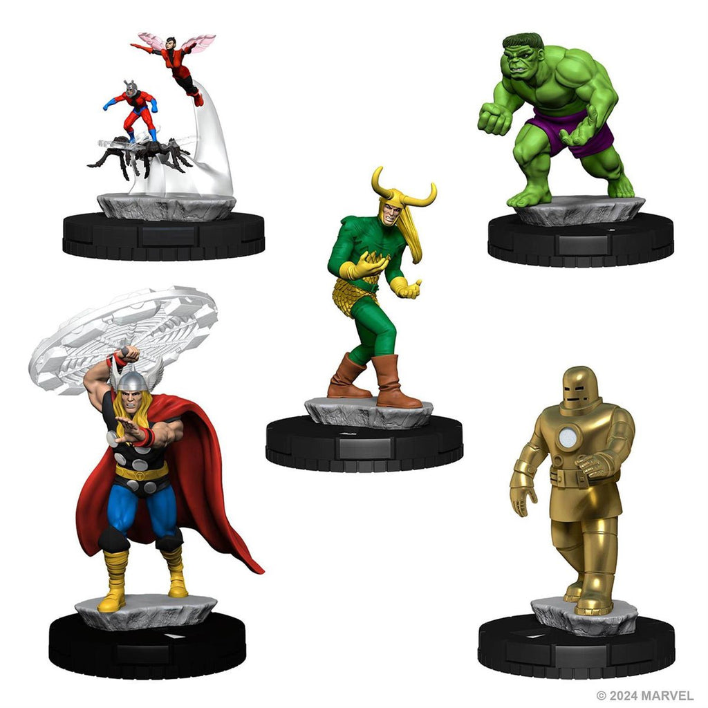 Marvel HeroClix Iconix: Avengers First Appearance Mini-Figure 5-Pack