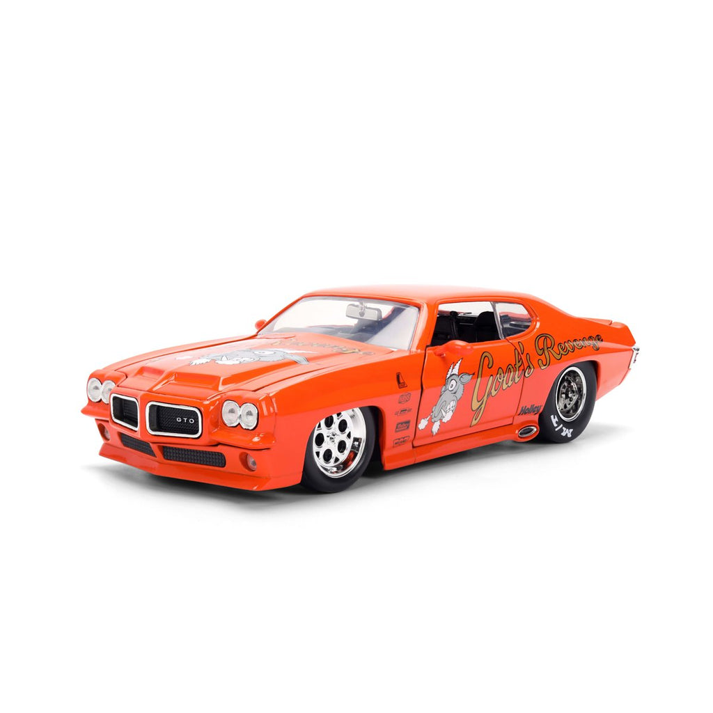 Bigtime Muscle 1971 Pontiac GTO Goat's Revenge 1:24 Scale Die-Cast Metal Vehicle